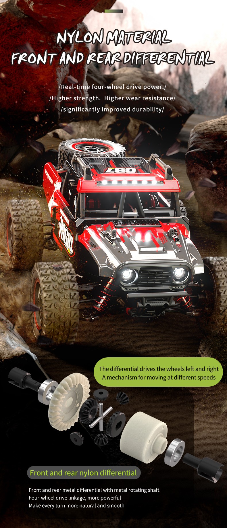 JJRC C8805 BRUSH RC CAR
