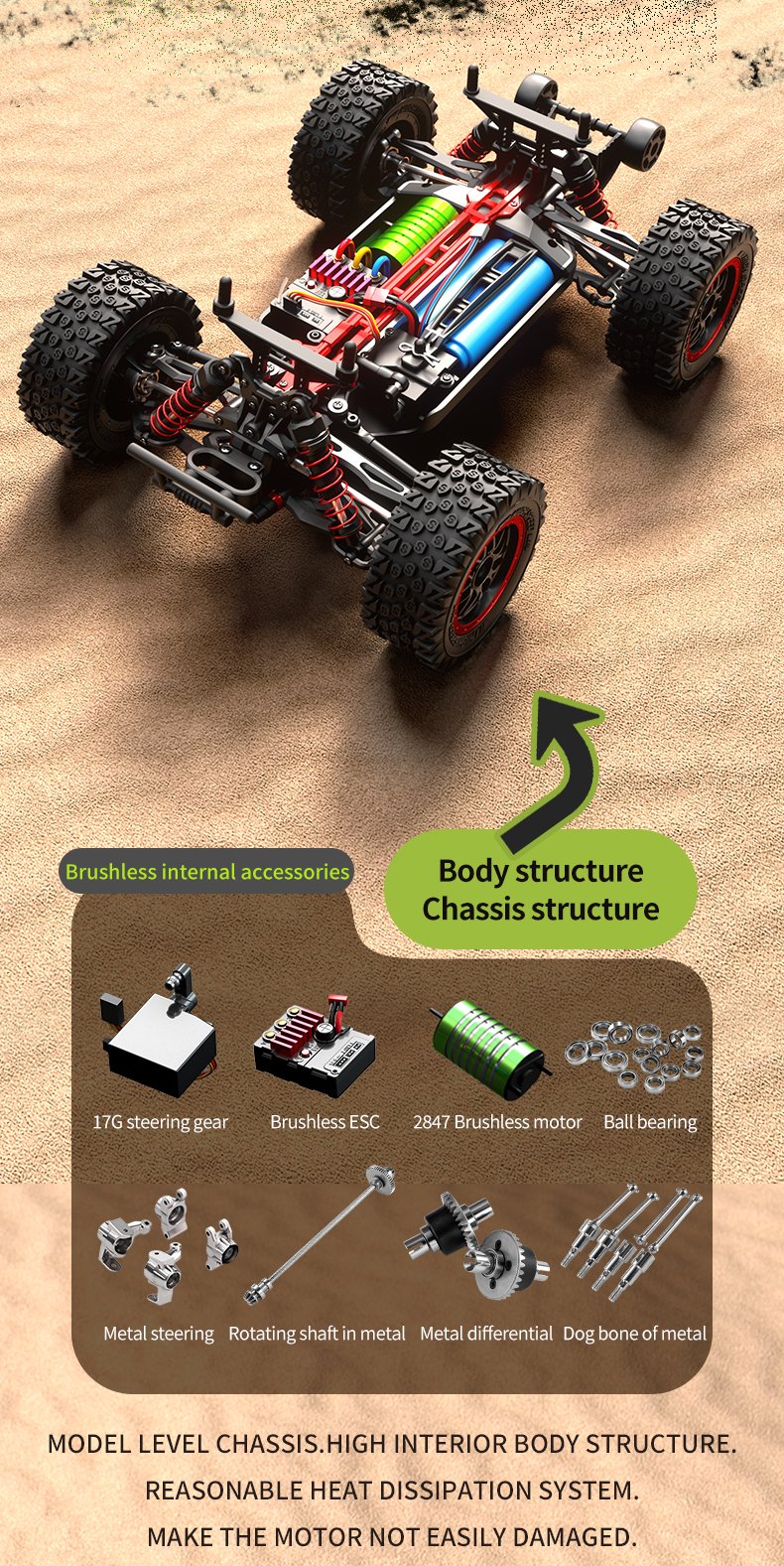 JJRC C8805 BRUSHLESS RC CAR