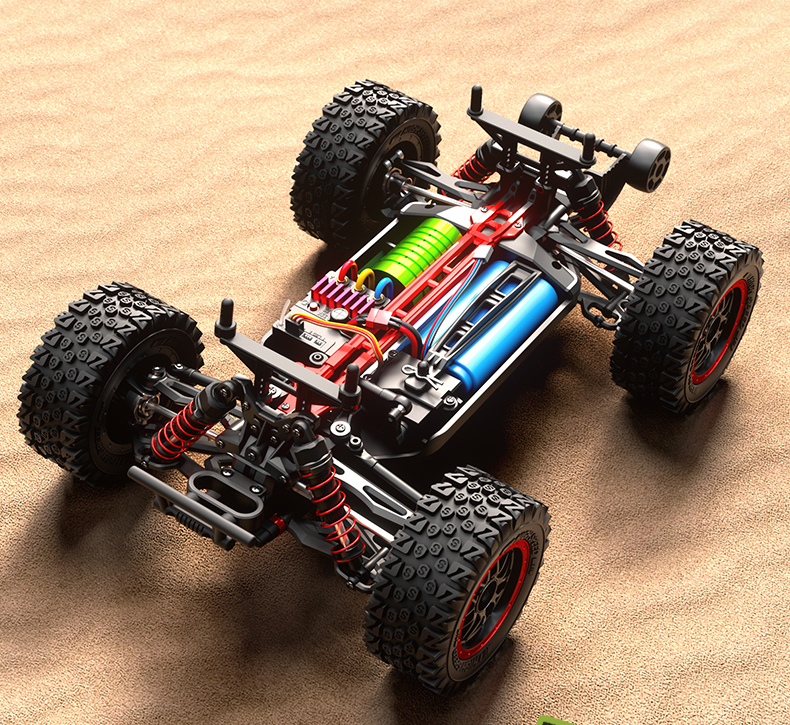 JJRC C8805 1/16 4WD Brushless Off-road RC Car RTR