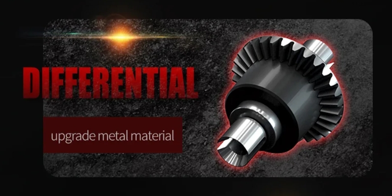 JJRC Q117 RC Car Parts metal differential assembly