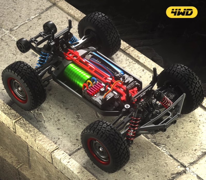 JJRC Q130 RC Car Parts Metal Hydraulic Shock Absorber