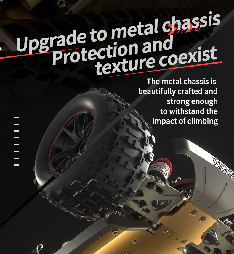 JJRC Q146 Parts 001 - Metal Chassis