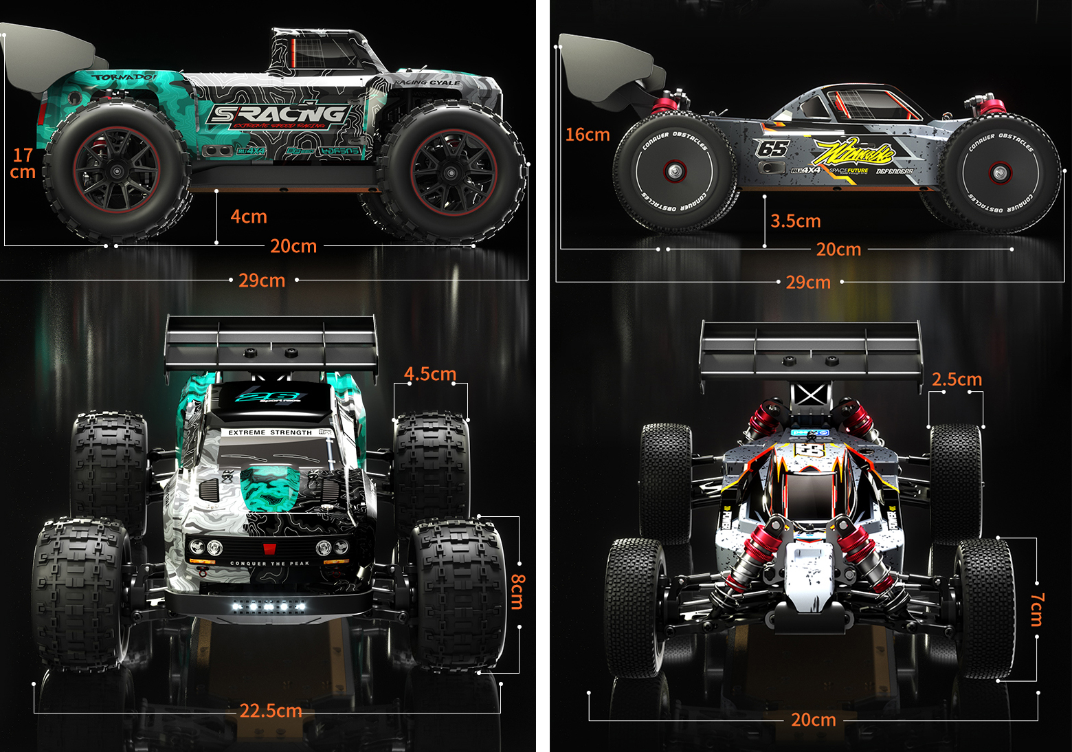 jjrc q146 brushed rc truck